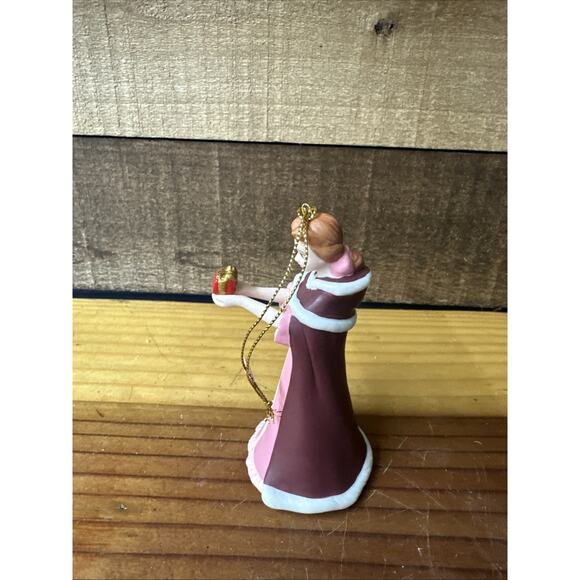 Grolier Disney Porcelain Treasures Ornament Belle In Box - Picture 2 of 6